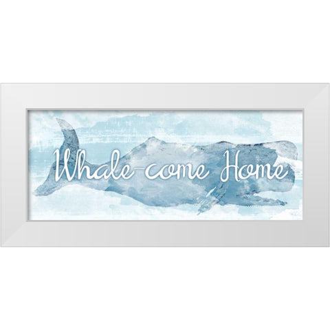 Sea Your Way In White Modern Wood Framed Art Print by DeRice, Julie