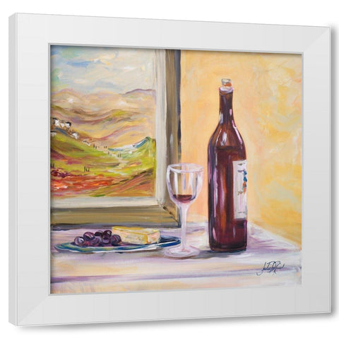 Thursday Afternoon I White Modern Wood Framed Art Print by DeRice, Julie