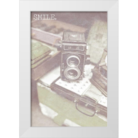 Capture The Moment II White Modern Wood Framed Art Print by Bryant, Susan