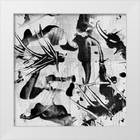 Lost City White Modern Wood Framed Art Print by Peck, Gail