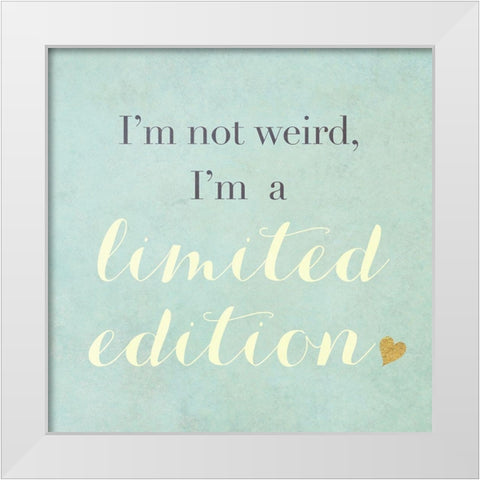 Snark Fest Square I White Modern Wood Framed Art Print by SD Graphics Studio