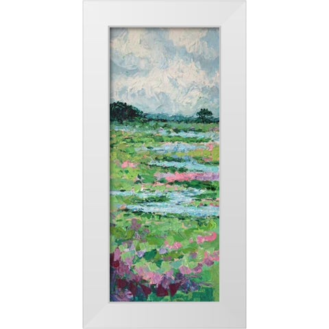 Marsh Romance I White Modern Wood Framed Art Print by Coolick, Ann Marie