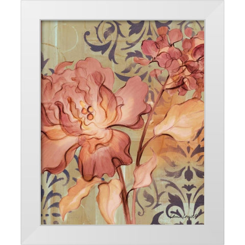 Rouge Lilac Dream II White Modern Wood Framed Art Print by Loreth, Lanie