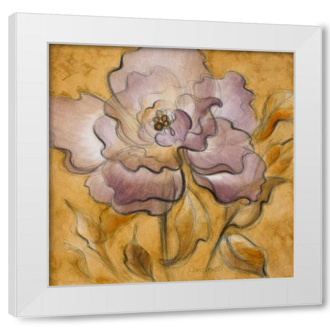Lilac Dream II White Modern Wood Framed Art Print by Loreth, Lanie