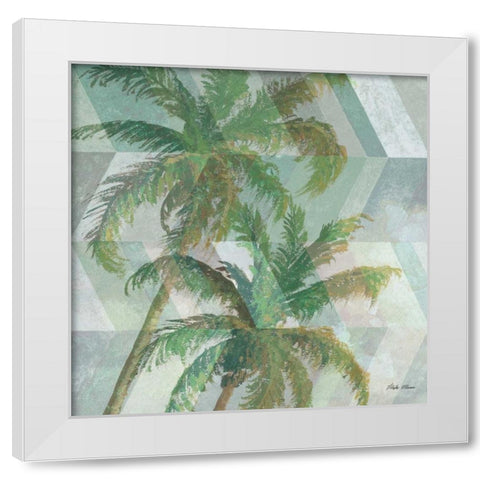 Go With Coastal Color I White Modern Wood Framed Art Print by Marcon, Michael