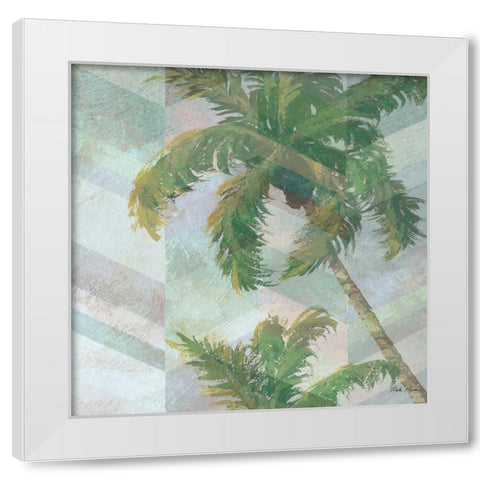 Go With Coastal Color II White Modern Wood Framed Art Print by Marcon, Michael