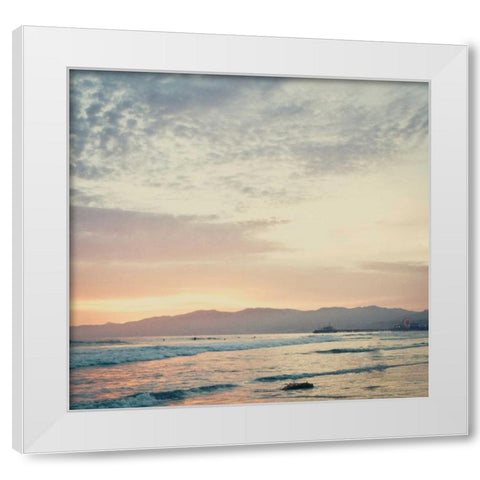 On the Coast White Modern Wood Framed Art Print by Bryant, Susan