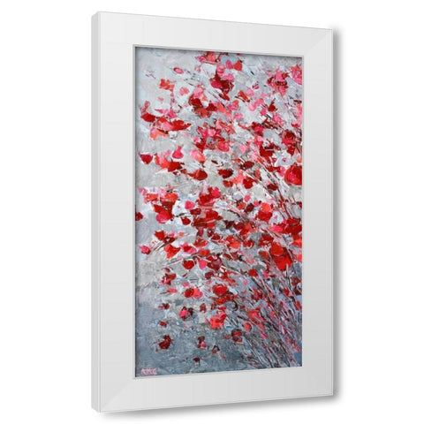 Sakura Tree I White Modern Wood Framed Art Print by Coolick, Ann Marie