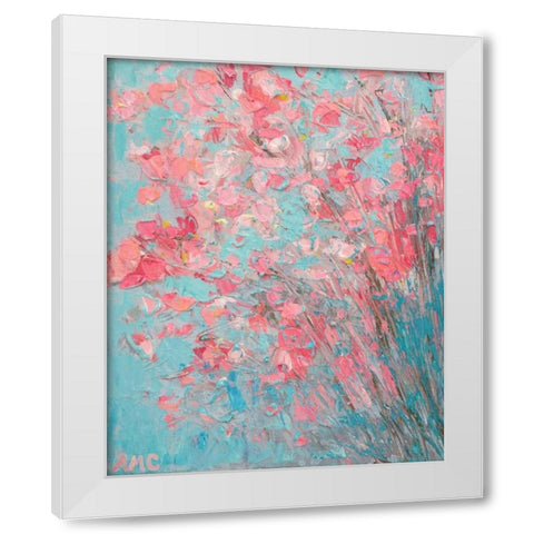 Apple Blossoms White Modern Wood Framed Art Print by Coolick, Ann Marie