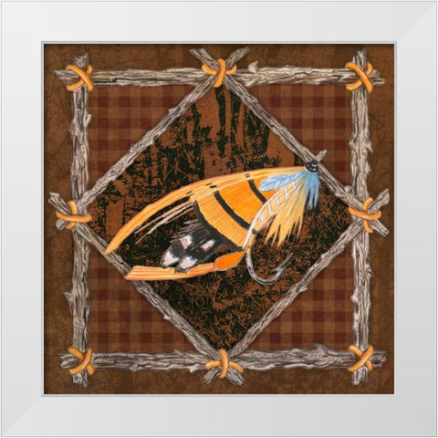Elements of Nature VI White Modern Wood Framed Art Print by Baliko, Linda