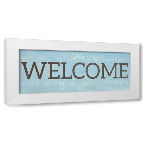 Family Phrase III White Modern Wood Framed Art Print by Studio, Sd Graphics