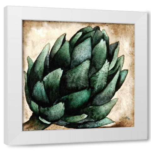 Garden Pick II White Modern Wood Framed Art Print by Medley, Elizabeth