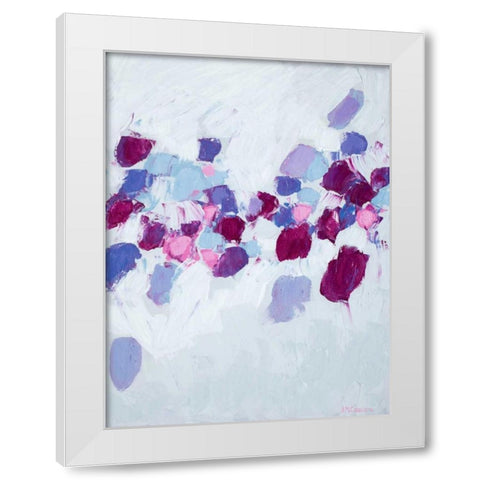 Amoebic Flow I White Modern Wood Framed Art Print by Coolick, Ann Marie