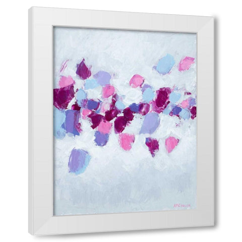 Amoebic Flow II White Modern Wood Framed Art Print by Coolick, Ann Marie