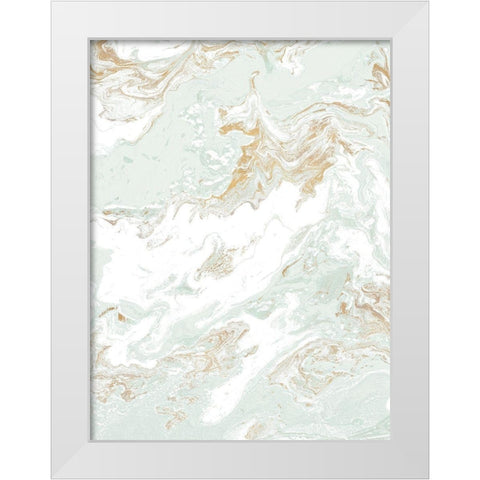 Explore the Skies White Modern Wood Framed Art Print by Mercado, M.