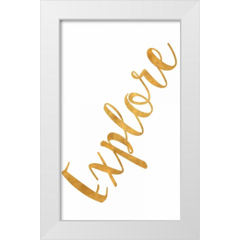 Explore White Modern Wood Framed Art Print by Studio, Sd Graphics