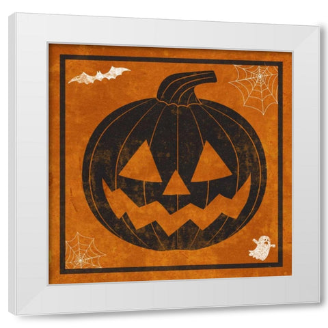 Hallows Eve I White Modern Wood Framed Art Print by Studio, Sd Graphics