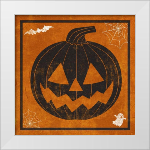 Hallows Eve I White Modern Wood Framed Art Print by Studio, Sd Graphics