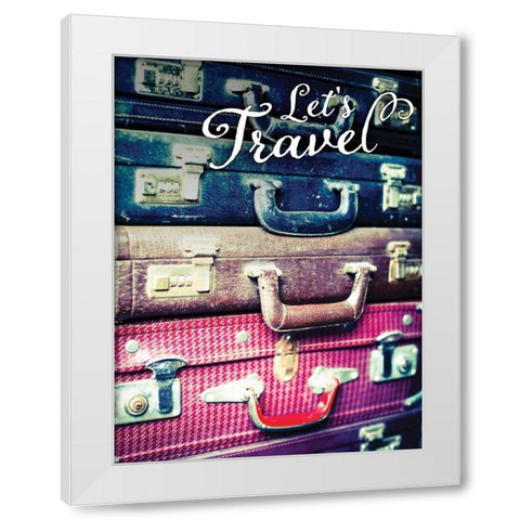 Eastern Travels II White Modern Wood Framed Art Print by Bryant, Susan