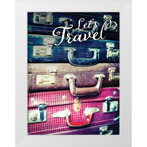 Eastern Travels II White Modern Wood Framed Art Print by Bryant, Susan
