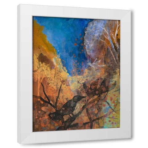 The Guide White Modern Wood Framed Art Print by Maria, Robin