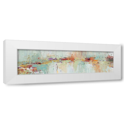 Abstract Rhizome Panel White Modern Wood Framed Art Print by Coolick, Ann Marie