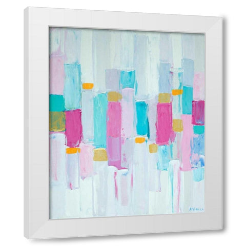 Cool Rhizome I White Modern Wood Framed Art Print by Coolick, Ann Marie