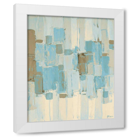 Muted Rhizome II White Modern Wood Framed Art Print by Coolick, Ann Marie
