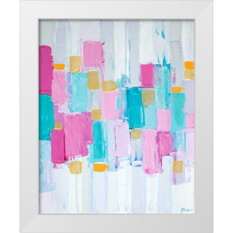 Cool Rhizome II White Modern Wood Framed Art Print by Coolick, Ann Marie