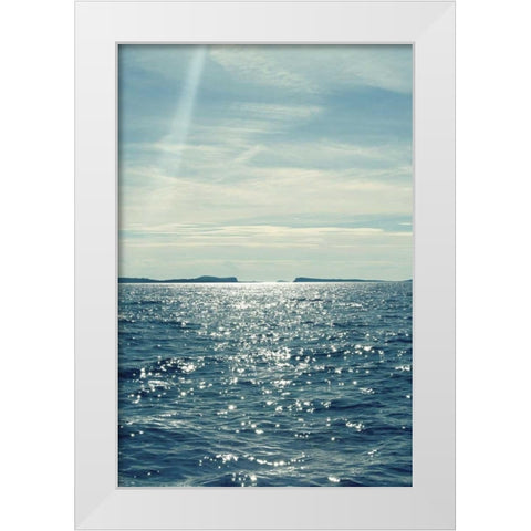 North Eastern Coastal I White Modern Wood Framed Art Print by Gardner, Sarah