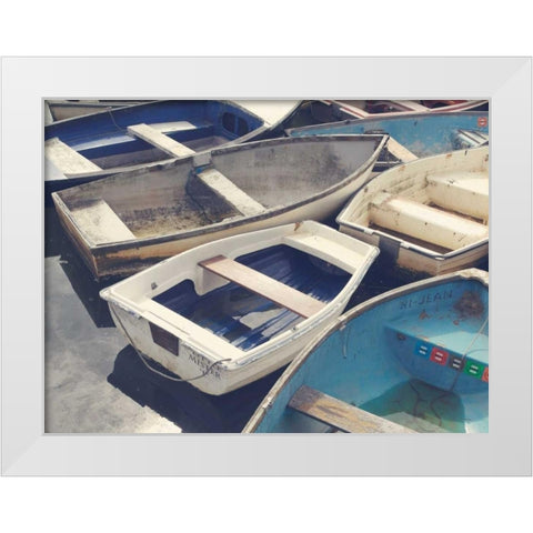 Eastern Coastal Horizontal White Modern Wood Framed Art Print by Gardner, Sarah