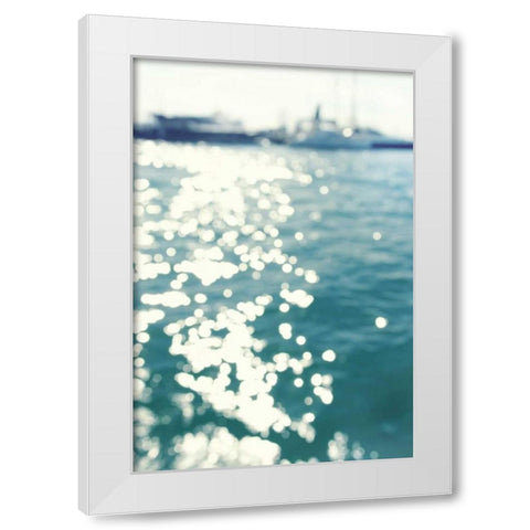 North Eastern Coastal II White Modern Wood Framed Art Print by Gardner, Sarah