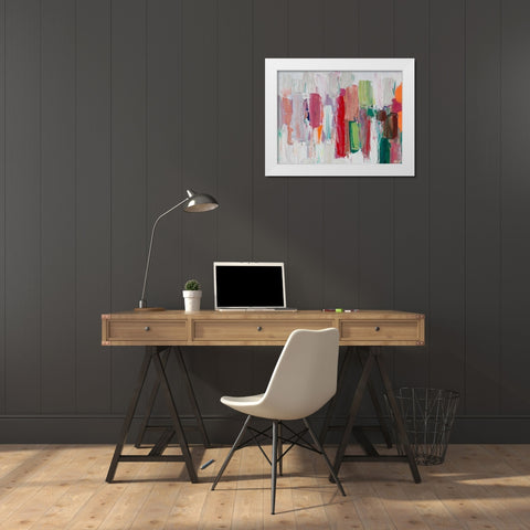 Rhizome II White Modern Wood Framed Art Print by Coolick, Ann Marie