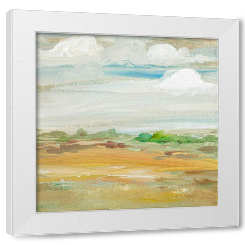 My Land IV White Modern Wood Framed Art Print by Maria, Robin