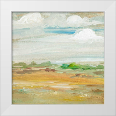 My Land IV White Modern Wood Framed Art Print by Maria, Robin