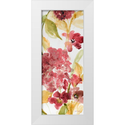 De la Vie II White Modern Wood Framed Art Print by Loreth, Lanie