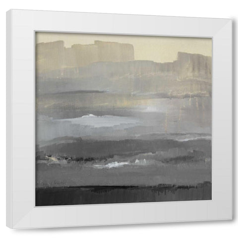 In the Distance White Modern Wood Framed Art Print by Loreth, Lanie