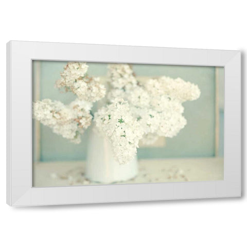 Gorgeous Whites White Modern Wood Framed Art Print by Gardner, Sarah
