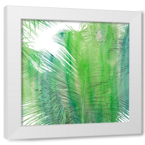 The Tropical Life II White Modern Wood Framed Art Print by Bryant, Susan