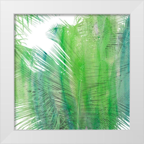 The Tropical Life II White Modern Wood Framed Art Print by Bryant, Susan