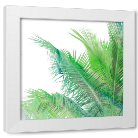 The Tropical Life I White Modern Wood Framed Art Print by Bryant, Susan