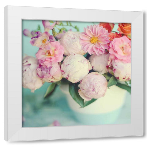 English Summer I White Modern Wood Framed Art Print by Gardner, Sarah