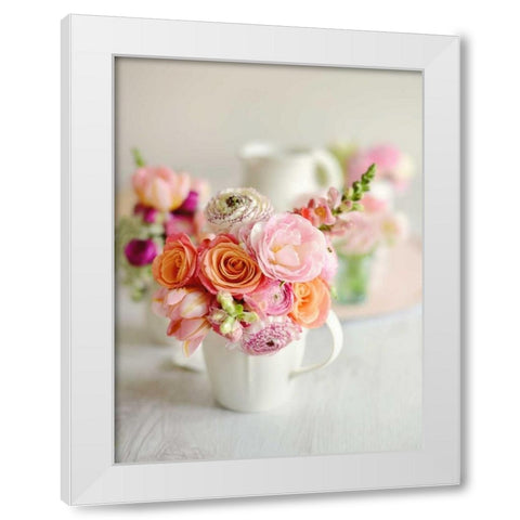 Casual Morning II White Modern Wood Framed Art Print by Gardner, Sarah
