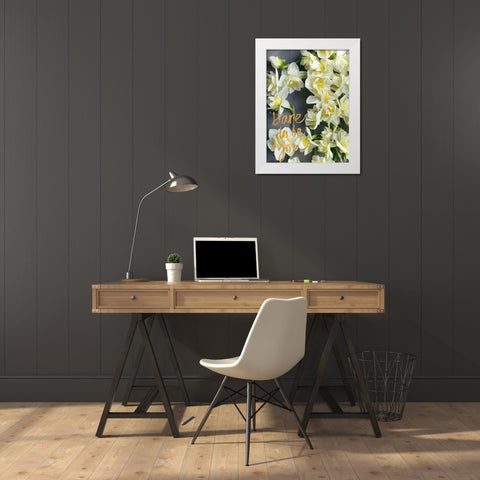 Dare to be You White Modern Wood Framed Art Print by Gardner, Sarah