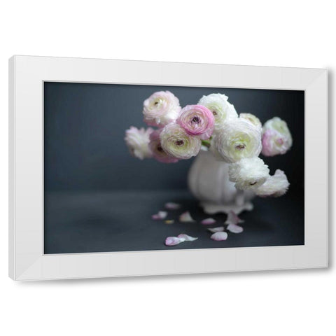 Subtle Beauty White Modern Wood Framed Art Print by Gardner, Sarah