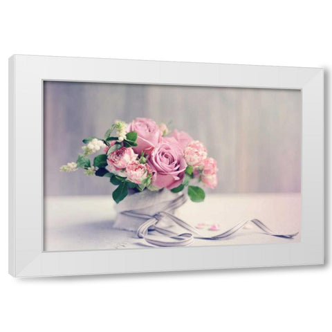 You Raise Me Up White Modern Wood Framed Art Print by Gardner, Sarah