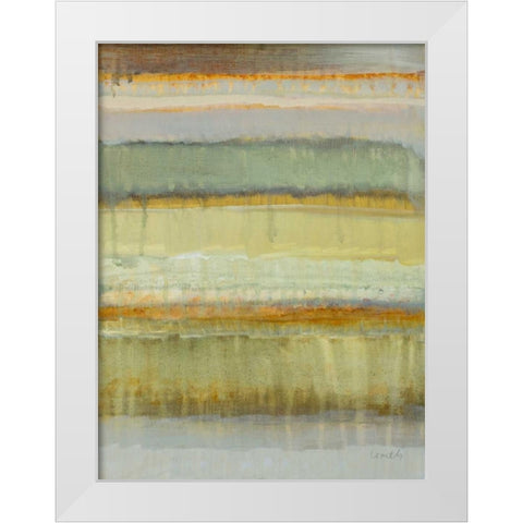 Remembering White Modern Wood Framed Art Print by Loreth, Lanie