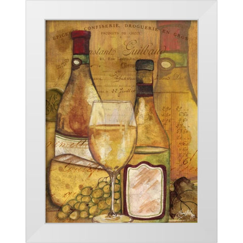 A Good Vintage on Gold II White Modern Wood Framed Art Print by Medley, Elizabeth