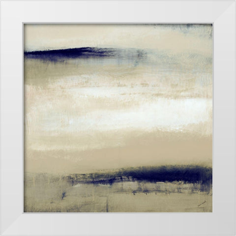 Night Comes Through II White Modern Wood Framed Art Print by Loreth, Lanie