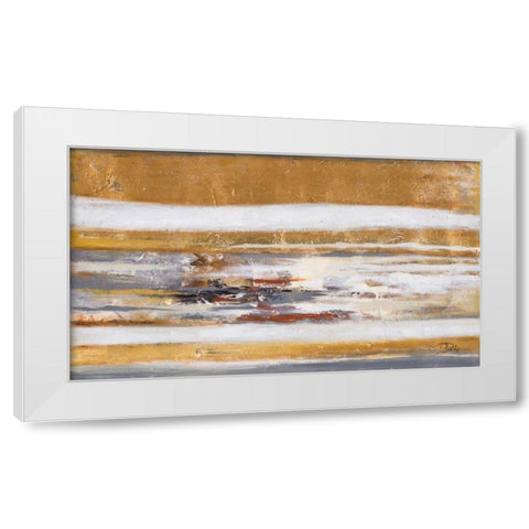 Innovation White Modern Wood Framed Art Print by Pinto, Patricia